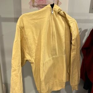 Yellow zipup